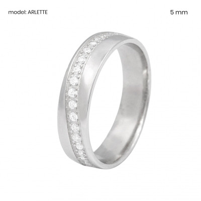 Stříbrný prsten ARLETTE 401389