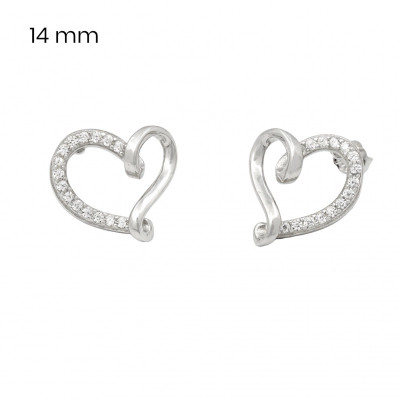 Stříbrné náušnice 40096501