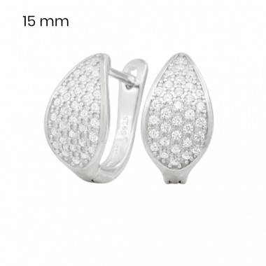 Stříbrné náušnice 40184301