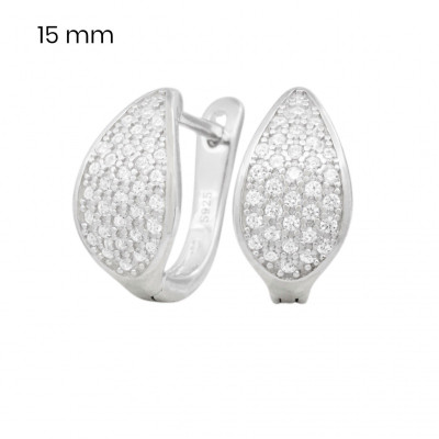 Stříbrné náušnice 40184301