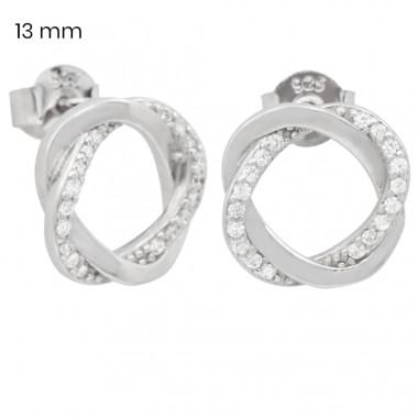 Stříbrné náušnice 40220601