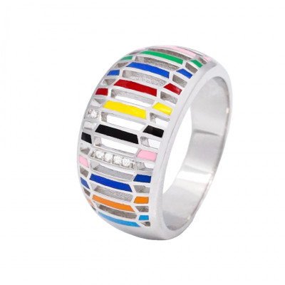 Stříbrný prsten 401373