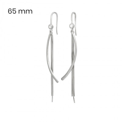 Stříbrné náušnice 40146001