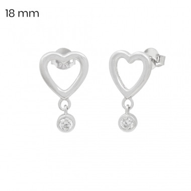 Stříbrné náušnice 40205301