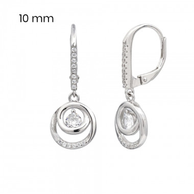 Stříbrné náušnice 40026101