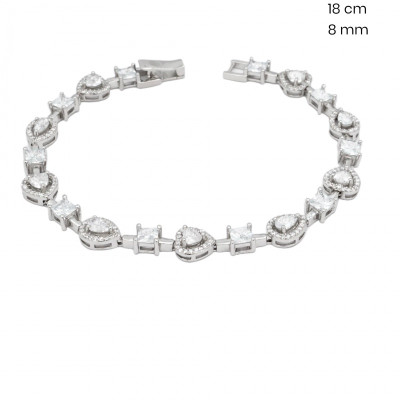 Stříbrný náramek 40073001