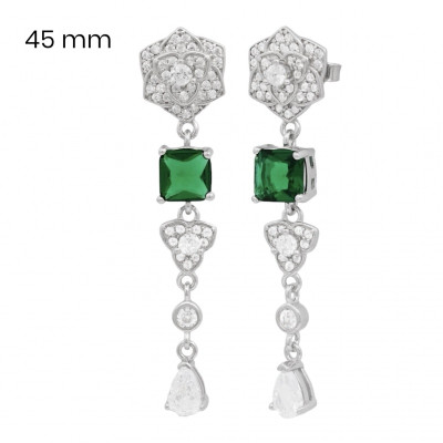 Stříbrné náušnice 40118402