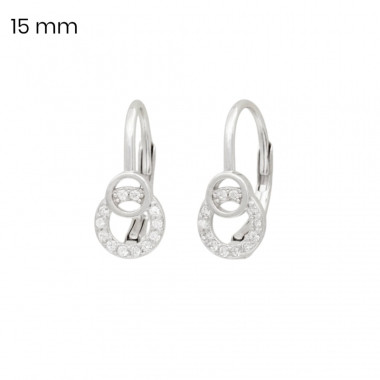 Stříbrné náušnice 40208201