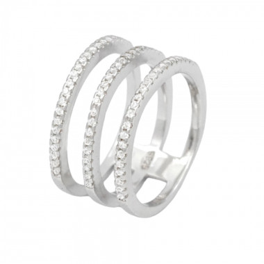 Stříbrný prsten 401081