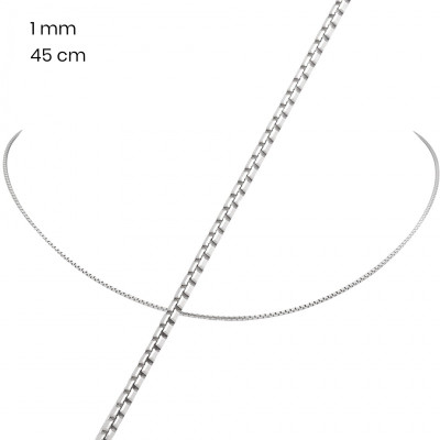 Stříbrný řetízek 40076345