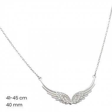 Stříbrný řetízek+přívěsek 40044901