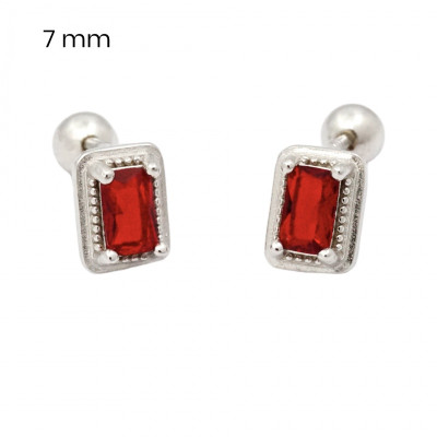 Stříbrné náušnice 40087801