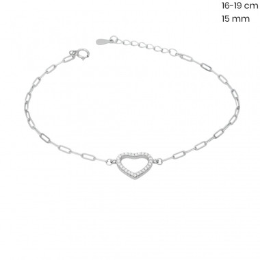 Stříbrný náramek 40219001