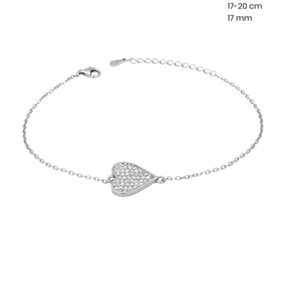 Stříbrný náramek 40176001
