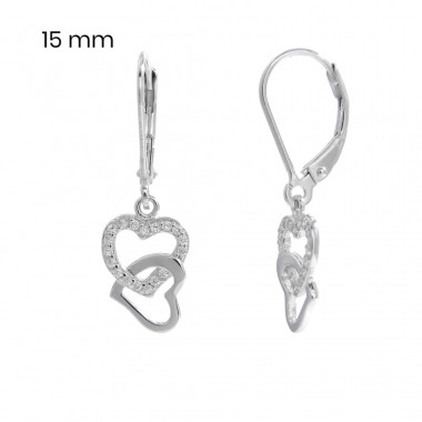 Stříbrné náušnice 40000711