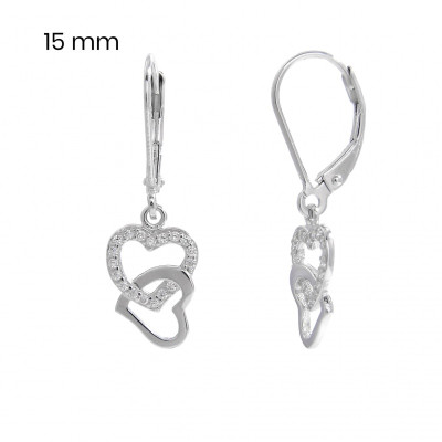 Stříbrné náušnice 40000711