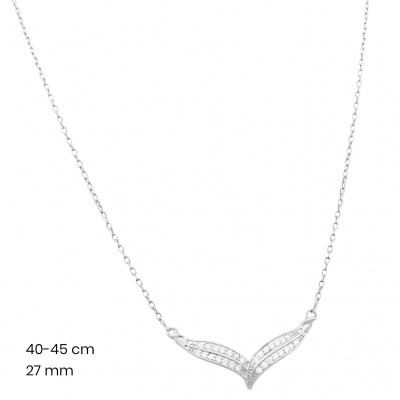 Stříbrný řetízek+přívěsek 40177201