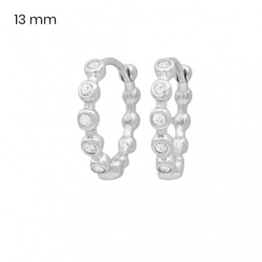 Stříbrné náušnice 40200901