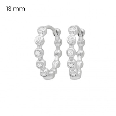 Stříbrné náušnice 40200901