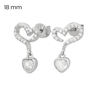 Stříbrné náušnice 40205701