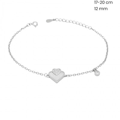 Stříbrný náramek 40082701