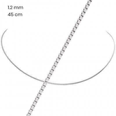 Stříbrný řetízek 40135245