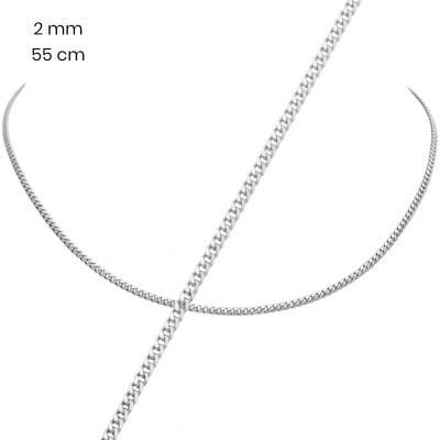 Stříbrný řetízek 40187055