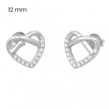 Stříbrné náušnice 40100101