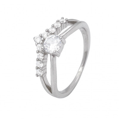 Stříbrný prsten 401207