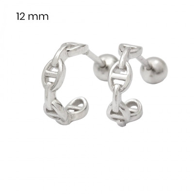 Stříbrné náušnice 40089601