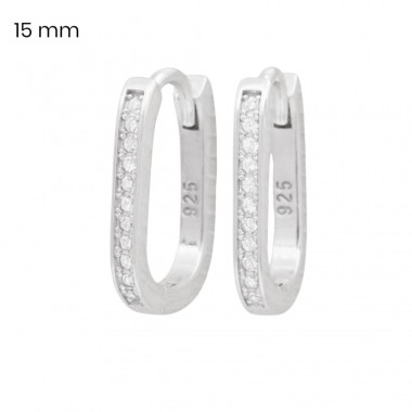 Stříbrné náušnice 40232101