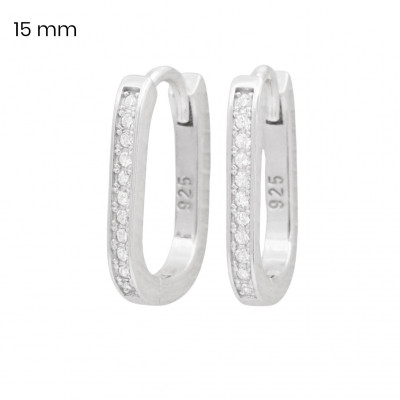 Stříbrné náušnice 40232101