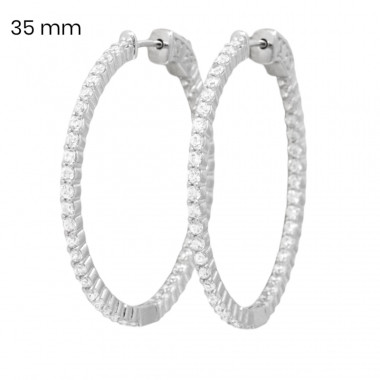 Stříbrné náušnice 40209801