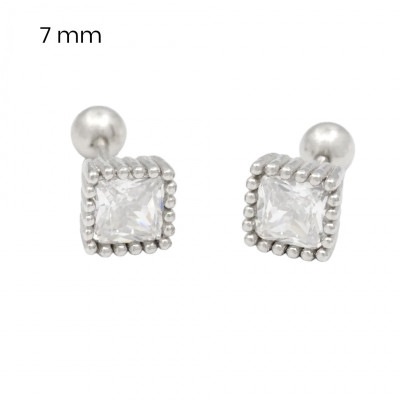 Stříbrné náušnice 40093001