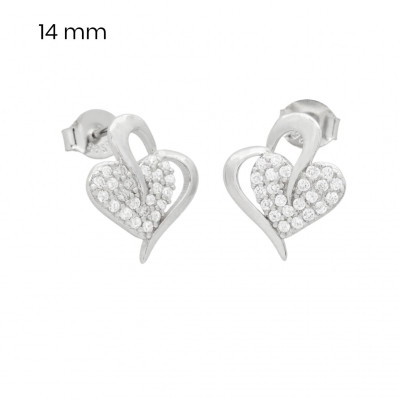 Stříbrné náušnice 40171401