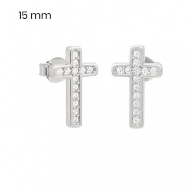 Stříbrné náušnice 40182101