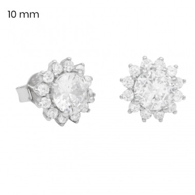 Stříbrné náušnice 40218601