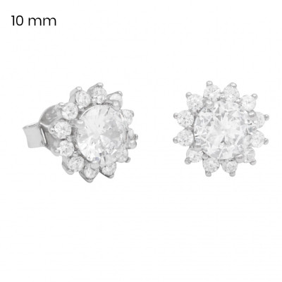 Stříbrné náušnice 40218601