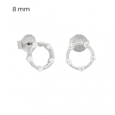Stříbrné náušnice 40184201