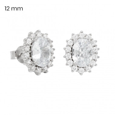 Stříbrné náušnice 40219601