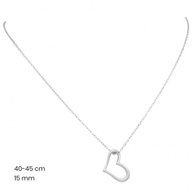 Stříbrný řetízek+přívěsek 40197701