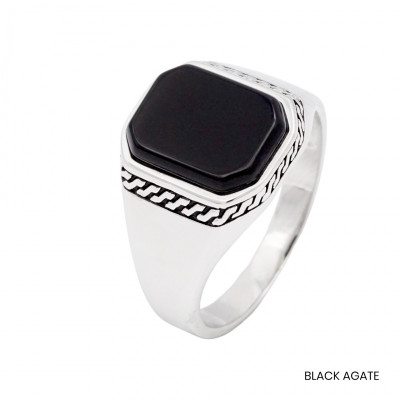 Stříbrný prsten 401361