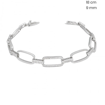 Stříbrný náramek 40072701