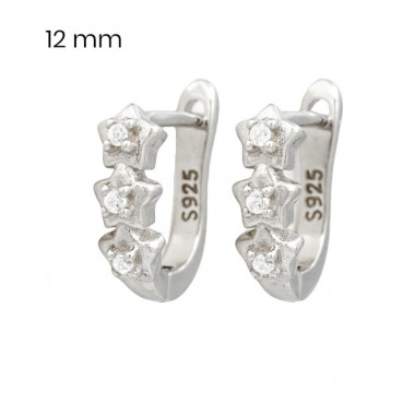 Stříbrné náušnice 40027501