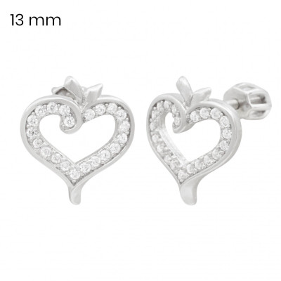 Stříbrné náušnice 40203901