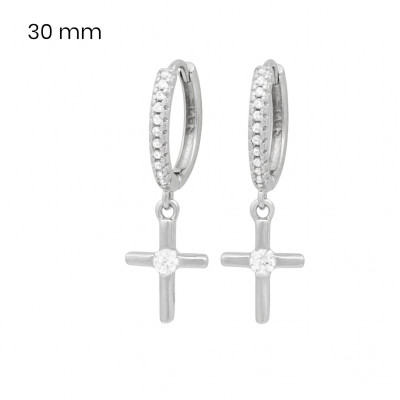 Stříbrné náušnice 40182501