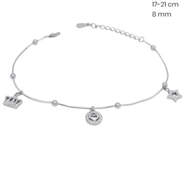 Stříbrný náramek 40060201