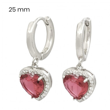 Stříbrné náušnice 40049803