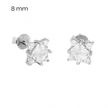 Stříbrné náušnice 40180501