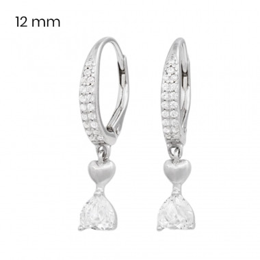 Stříbrné náušnice 40162701